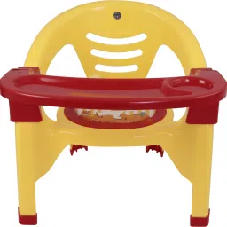 Small Baby Chair with Front Food and Safety Tray ,Soft Cushion With Baby Whistle-image-67