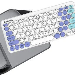 zebion G3000 Trinity 3 IN 1 Bluetooth Keyboard & Mouse Combo with Mouse Pad Combo Set-2