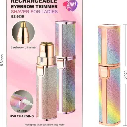 WunderVoX Electric Epilator Remover Women Body Customized 2 in 1 USB Rechargeable-X100 Cordless Epilator-image-6