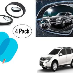 4 Pcs. Pack Blind Spot Mirror And Anti Fog & Rainproof Film Combo-image-22