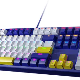Portronics K1 Mechanical Gaming Keyboard with Blue Switches, 20+ RGB Backlighting Modes Wired USB Handheld Gaming Keyboard Compatible with Desktop, Laptop, Mac Easy to Use,Plug and Play,Quick, Comfy Durable body-image-16