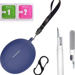 Leiox Silicone Press and Release Earbuds Case For OnePlus Nord Buds 3 / OnePlus Nord Buds 3 Pro Case With Cleaner Kit & Lanyard-36
