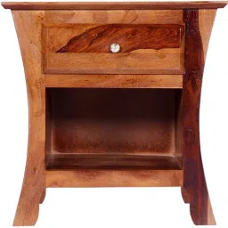 Sheesham Wood Solid Wood Bedside Table-picture-24