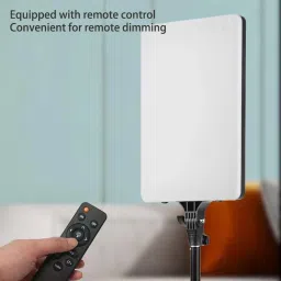 Urban Infotech LED Panel Camera Light 3 Colors Dimmable Studio Vlog Flat Panel Camera Light 3400 lx Camera LED Light image 5