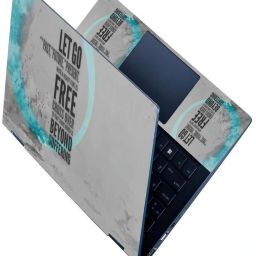 Anweshas HD Printed Full Panel Laptop Skin Sticker Vinyl Fits Size Upto 15.6 inches No Residue, Bubble Free - Let Go Stretchable Vinyl - Easily Cover Corners Laptop Decal 15.6-image-1
