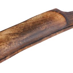 Wooden Snack Serving Dish Tray Plate for Home/Café ( Mango Wood, 18 x 3.5 Inches) Half Plate-15