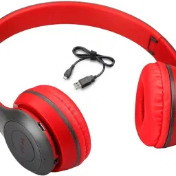 Best Sound With Mic,SD Card Support 8Hour Battery Backup Bluetooth Headphone Bluetooth Headset-picture-2