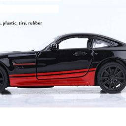 1:32 Scale Die-cast Metal Model GT Pull Back Car Toy with Openable Doors-image-59