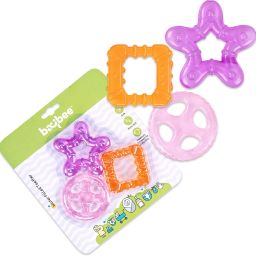 Natural Silicon Teether for Babies Non-Toxic Food Grade BPA-Free Silicon Teether Teether-image-44
