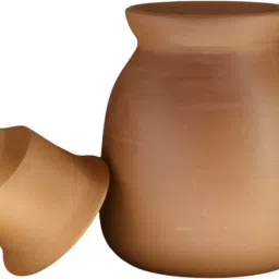 Handmade Water Pot with Lid | Natural Clay Matka for Water Storage & Cooling Bottom Loading Water Dispenser-image-53