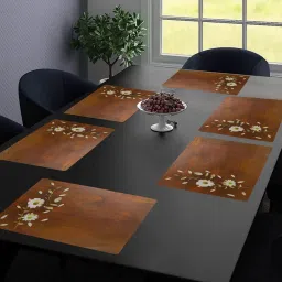 Rectangular Pack of 6 Table Placemat-8
