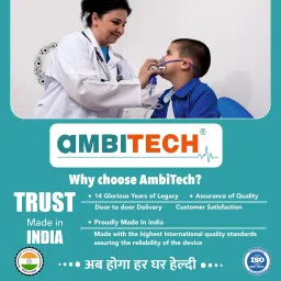 AMBITECH Compressor Nebulizer Machine Kit White (Made in India) Nebulizer image 2
