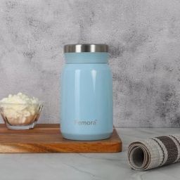 femora Sky Bule 500ml Stainless Steel Double Walled Insulated Thermos for Hot Food-picture-14