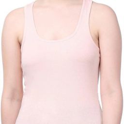 Women Beige Tank Top/Vest-image-3