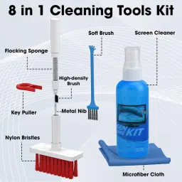 Karm Trading 5 in 1 Keyboard / Airpods Cleaning Kit And Screen Cleaner for Computers, Laptops, Mobiles image 4