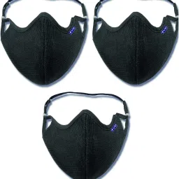 Reusable Face Mask. 99% FOG FREE, 99.80% BFE, Easy Breathing & Sweat absorption, Clear Vision, Soft on Ears, Certified & Compliant by: CE, ISO, GMP, FDA & WHO N99 Washable N99-image-3