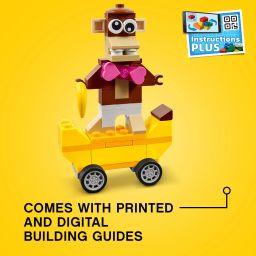 lego Classic Bricks & Wheels (653 Blocks) Model Building Kit image 5