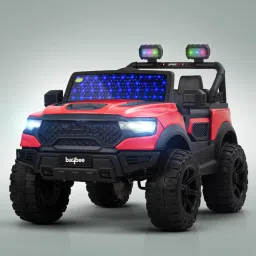 Battery Operated Ride On Jeep for Kids, Kids Car with Remote Control, USB Player Jeep Battery Operated Ride On-image-72