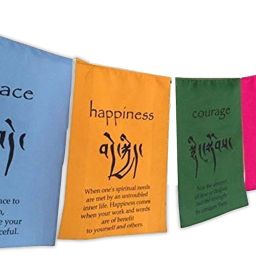 PRAYER FLAG Rectangle Car Dashboard Flag-image-2