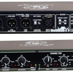 adiohub Professional Audio Crossover, 2/3 Way Stereo/ 4 Way Mono Crossover Powered Sound Mixer image 2