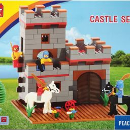Kinder Blocks Castle Set No. 2120 Building Blocks for kids-picture-3