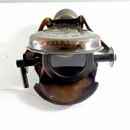 Robin Export Company Antique Brass Monocular Binocular Telescope Vintage Nautical Binoculars-image-1