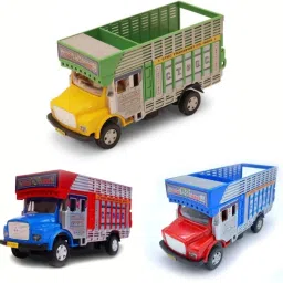 Public Truck Toy – Pull Back Action Truck with Openable Tail Lid Truck for Kids-image-25