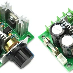 shockley 10A 12-40V DC Motor Speed Controller 12V 24V PWM Variable Speed Regulator (2 Pc) Multipurpose Controller-48