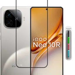 Matte Guard Tempered Glass Guard for IQOO NEO 10R 5G Tempered Glass Edge To Edge Screen Guard For IQOO NEO 10R 5G Tempered Glass-image-102