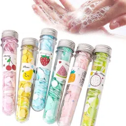 Travel Soft Paper Soap Flower Design Tube Shape Bottle-picture-19