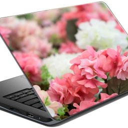 AH Decals Flower colourfull wallpaper sticker decals vinyl for laptop skin PVC Vinyl Reusable Laptop Skin Compatible for 17 inch-image-8
