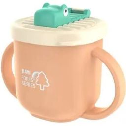 Croco Baby Double wall insulated stainless steel straw sipper with Handle-picture-15