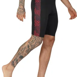 Color Block Men Black Tights-image-44