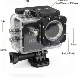 AxisView GoPro Action camera GoPro Action Camera 2k20MP Wifi 30M Waterproof Action Camera Sports DV Camcorder Sports and Action Camera image 4