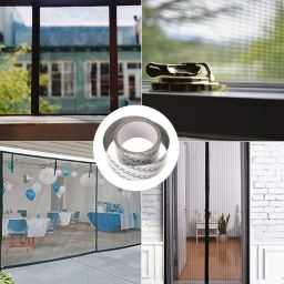 brezleen Nylon Kids Netting Screen Anti-Mosquito Mesh Window Hole Patch Repair Tape | 2 In X 2 M Mosquito Net image 5