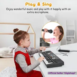 zuurvi 37 Keys Musical Keyboard Piano for Kids | Direct DC Power Input | Tones & Record image 5