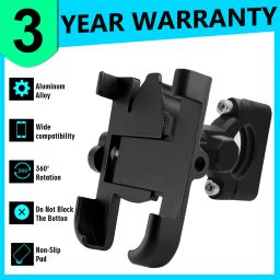 Universal Bike Mount Holder Verson 2.0 Metal Body 360 Degree Bike Mobile Holder-21