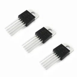 LM2596T 1.2 to 37V Adjustable Voltage 3 Amp Regulator TO-263 (Pack of 3) Electronic Components Electronic Hobby Kit-5
