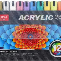 Posca Premium Waterproof Permanent Paint Art Marker for Rock Painting,DIY Craft-12