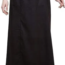 Violet BLACK MY29 Cotton Blend Petticoat-image-25