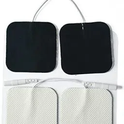 Tens Electrode Pad | Self Adhesive Square Tens Electrodes (Pack of 4) Ab Exerciser-image-27