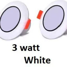 3 Watt White Deep Junction Box Ceiling light / Downlight 2 Pcs Recessed Ceiling Lamp-14