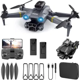 playtastic M3-MAX Drone Obstacle Avoidance, HD Dual Camera,360° Flips, App/Remote Control Drone-picture-9