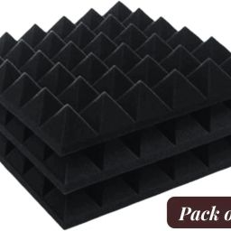 Pyramid Acoustic Foam Panels High Density Sound Absorber For Wall Studio Sound Proof Foam-image-75