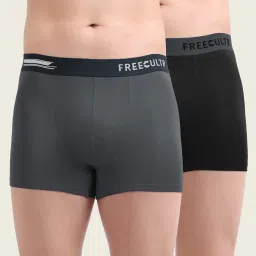 Pack of 2 Solid Men Trunk-image-0