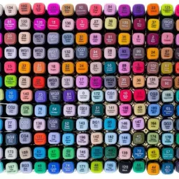 arrolliant Touch Cool Alcohol Markers Professional Art Set Fine And Chisel Tip image 2