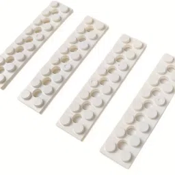Technic Plate 2x8 with 7 Holes | Part 3738 Compatible | Durable Building Plates|-30