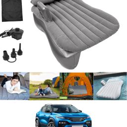Silver Inflatable Car Travel Bed/Two Pillows/Pump For Kiger Renault 2021 Multifunctional Car Inflatable Bed Mattress For(Car Travel,Camping,Swimming) Car Inflatable Bed-30