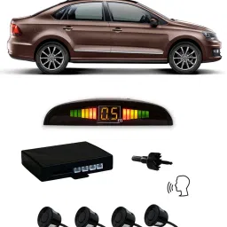 YB618 Black Car Reverse Parking Sensor with LED Display 4 Sensor Y618 Parking Sensor-20