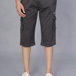 cargo sports Solid Men Three Fourths-picture-2